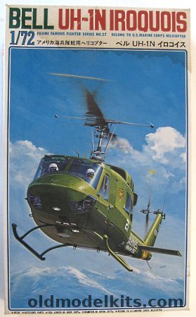 Fujimi 1/72 Bell UH-N Iroquois - Twin Engine Helicopter  US Marines HMM-262, 7A27 plastic model kit